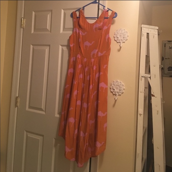 Anthropologie Camel Dromedary Dress - Picture 5 of 5